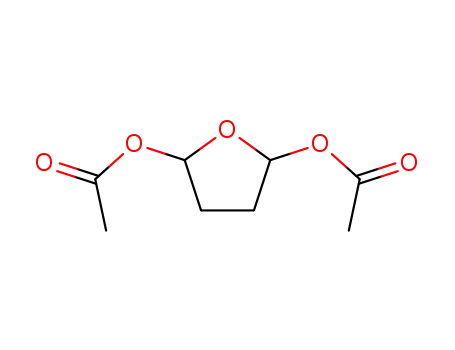 Molecular Structure of 7108-66-9 (2,5-Furandiol, tetrahydro-, diacetate)