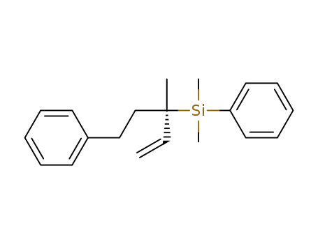 dimethyl[(1R)-1-methyl-1-(2-phenylethyl)prop-2-en-1-yl]phenylsilane