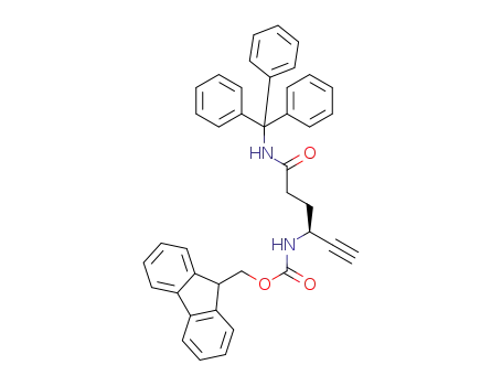 (S)-(9H-fluoren-9-yl)methyl (6-oxo-6-(tritylamino)hex-1-yn-3-yl)carbamate