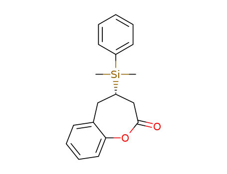 (S)-4-(dimethyl(phenyl)silyl)-4,5-dihydrobenzo[b]oxepin-2(3H)-one