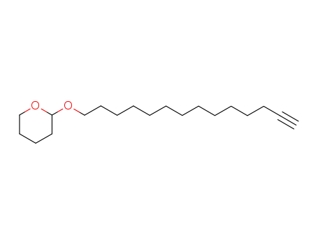 2H-Pyran, tetrahydro-2-(13-tetradecynyloxy)-