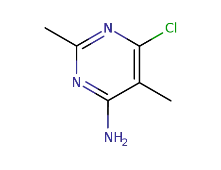 6- 클로로 -2,5- 디메틸 -4- 피리 미딘 아민