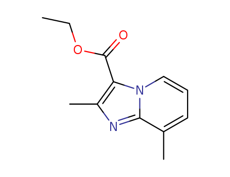 2,7-DIMETHYLPYRIDO[1,6-A]-1H-IMIDAZOLE-3-CARBOXYLIC ACID, ETHYL ESTER