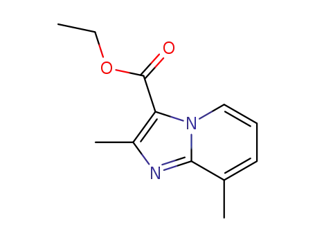 Molecular Structure of 241146-66-7 (2,7-DIMETHYLPYRIDO[1,6-A]-1H-IMIDAZOLE-3-CARBOXYLIC ACID, ETHYL ESTER)