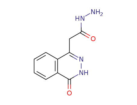 Molecular Structure of 25947-18-6 (1-phthalazineacetic acid, 3,4-dihydro-4-oxo-, hydrazide)