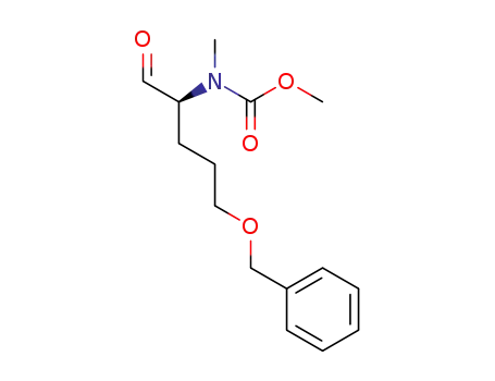 (S)-methyl 5-(benzyloxy)-1-oxopentan-2-yl(methyl)carbamate
