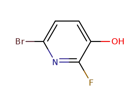 Molecular Structure of 850142-72-2 (6-Bromo-2-fluoro-3-hydroxypyridine)