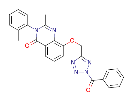 8-((2-benzoyl-2H-tetrazol-5-yl)methoxy)-2-methyl-3-o-tolylquinazolin-4(3H)-one