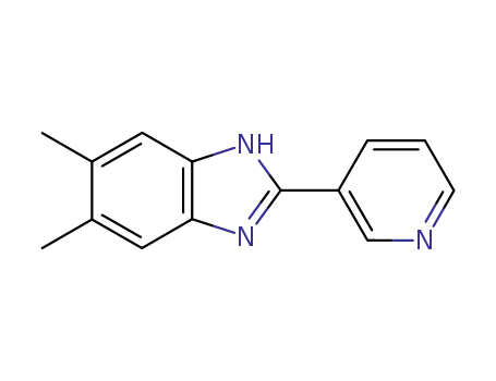 5,6-디메틸-2-(피리딘-3-일)-1H-벤조[d]이미다졸