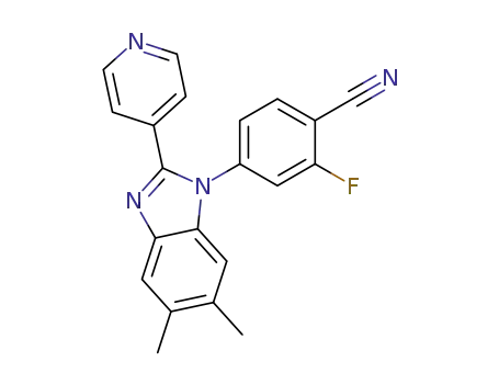 C<sub>21</sub>H<sub>15</sub>FN<sub>4</sub>