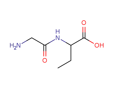 Molecular Structure of 7369-76-8 (N-GLYCYL-DL-2-AMINOBUTYRIC ACID)