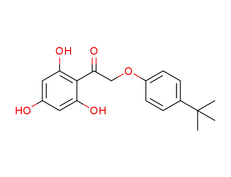 2-(4-(tert-butyl)phenoxy)-1-(2,4,6-trihydroxyphenyl)ethanone