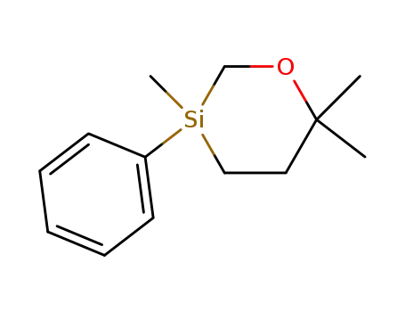 rac-3,6,6-trimethyl-3-phenyl-3-silatetrahydropyran