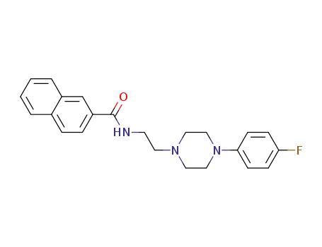 N-{2-[4-(4-fluorophenyl)piperazin-1-yl]ethyl}-2-naphthalenecarboxamide