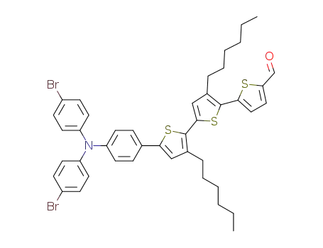 C<sub>43</sub>H<sub>43</sub>Br<sub>2</sub>NOS<sub>3</sub>