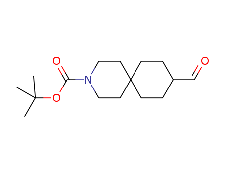tert-butyl 9-formyl-3-azaspiro[5.5]undecane-3-carboxylate