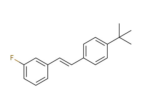 (E)-1-(3-fluorophenyl)-2-(4-tert-butylphenyl)ethene