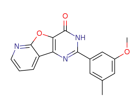 2-(3-methoxy-5-methylphenyl)pyrido[3',2':4,5]furo[3,2-d]pyrimidin-4(3H)-one