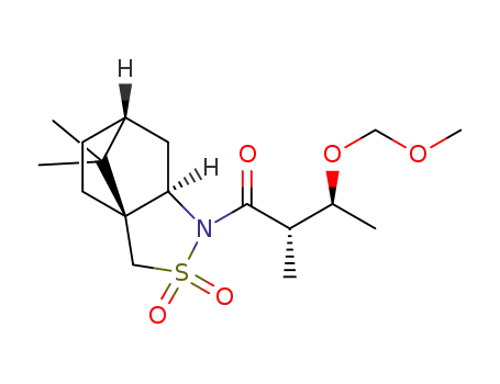 (2S,3S)-1-((3aS,6R,7aR)-8,8-dimethyl-2,2-dioxidohexahydro-1H-3a,6-methanobenzo[c]isothiazol-1-yl)-3-(methoxymethoxy)-2-methylbutan-1-one