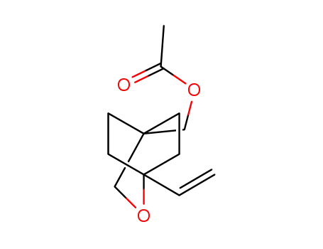 Molecular Structure of 340023-02-1 ((1-vinyl-2-oxabicyclo[2.2.2]octan-4-yl)methyl acetate)