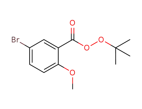 tert-butyl 2-methoxy-5-bromobenzoperoxoate