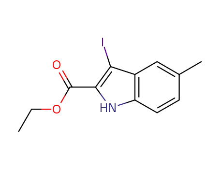 ethyl 3-iodo-5-methyl-1H-indole-2-carboxylate