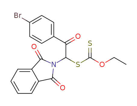 S-1-(1,3-dioxoisoindolin-2-yl)-2-(4-bromophenyl)-2-oxoethyl O-ethyl carbonodithioate