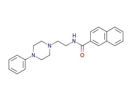 N-{2-[4-phenylpiperazin-1-yl] ethyl}-2-naphthalenecarboxamide