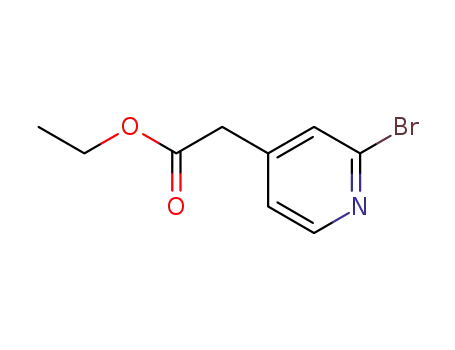 (2-bromo-pyridin-4-yl)-acetic acid ethyl ester