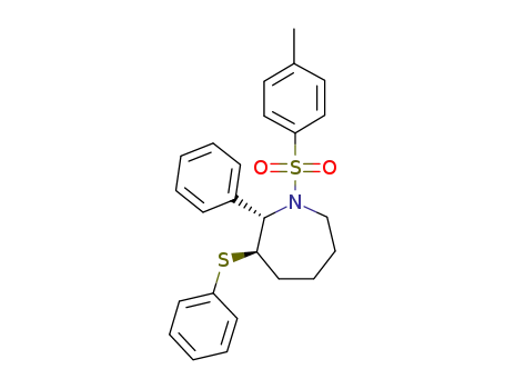 (2S,3R)-N-(4-toluenesulfonyl)-2-phenyl-3-(phenylthio)azepane