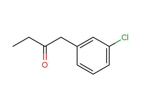 Molecular Structure of 1181404-78-3 (1-(3-chlorophenyl)butan-2-one)