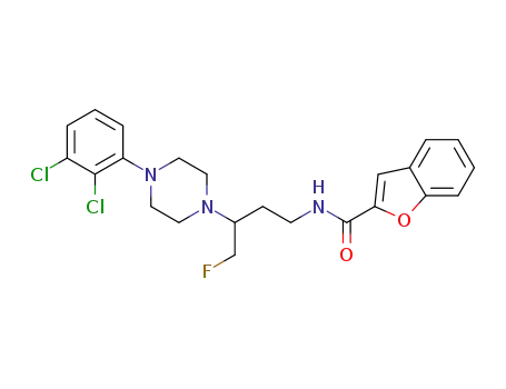 N-(3-(4-(2,3-dichlorophenyl)piperazin-1-yl)-4-fluorobutyl)benzofuran-2-carboxamide