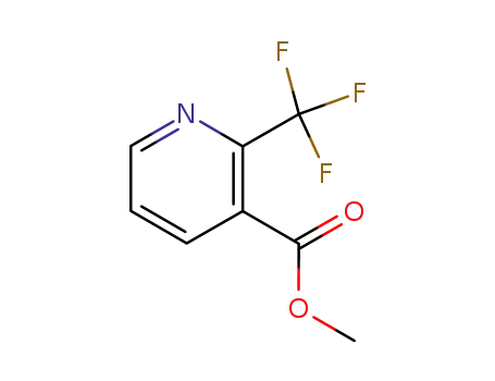 Molecular Structure of 136483-17-5 (Methyl 2-(trifluoromethyl)nicotinate)