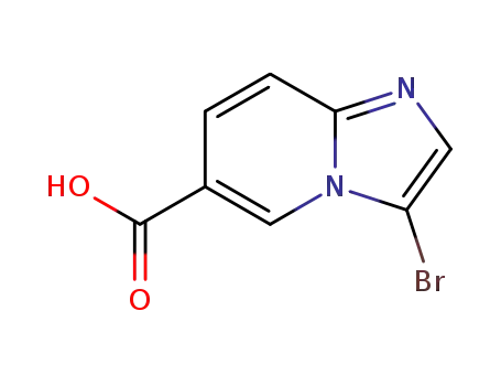 3- 브로 모이 미다 조 [1,2-A] 피리딘 -6- 카복실산
