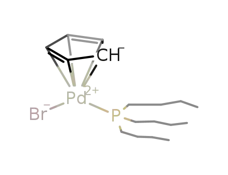 Pd(C<sub>5</sub>H<sub>5</sub>)(P(C<sub>4</sub>H<sub>9</sub>)3)(Br)