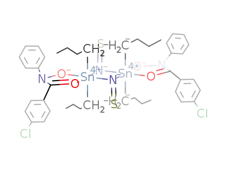 (thiocyanato)(dibutyl) tin N-phenyl-p-chlorobenzohydroxamate