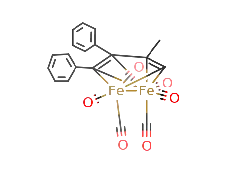 hexacarbonyl-μ-{(1-4-η4:1,4-η2)-3-methyl-1,2-diphenyl-1,3-butadiene-1,4-diyl}-diiron