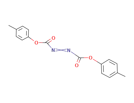 Molecular Structure of 116507-68-7 (Diazenedicarboxylic acid, bis(4-methylphenyl) ester)