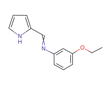 Benzenamine, 3-ethoxy-N-(1H-pyrrol-2-ylmethylene)- (9CI)