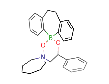 4,4-hexamethylene-6-phenylspiro{(1,3-dioxa-4-azonia-2-boratacyclohexane)-2,1'-(4',5'-dihydrodibenzo{b,f}boratepin)}