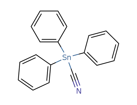 Molecular Structure of 2179-93-3 (Stannanecarbonitrile, triphenyl-)