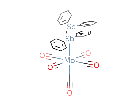 [Mo(CO)5((C<sub>6</sub>H<sub>5</sub>)2SbCH<sub>2</sub>Sb(C<sub>6</sub>H<sub>5</sub>)2)]