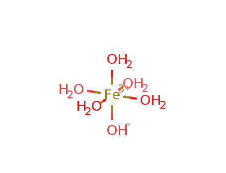 [Fe(OH)(H<sub>2</sub>O)5]<sup>(2+)</sup>