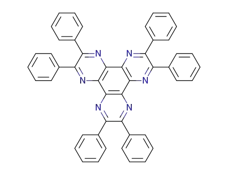 Molecular Structure of 96355-63-4 (1,2,5,6,9,10-hexaphenylbenzo<1,2-b:3,4-b':5,6-b>tripyrazine)
