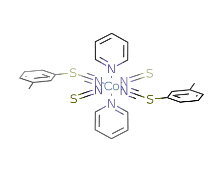 (py)2(SCN)2Co(NCSC<sub>6</sub>H<sub>4</sub>CH<sub>3</sub>-m)2