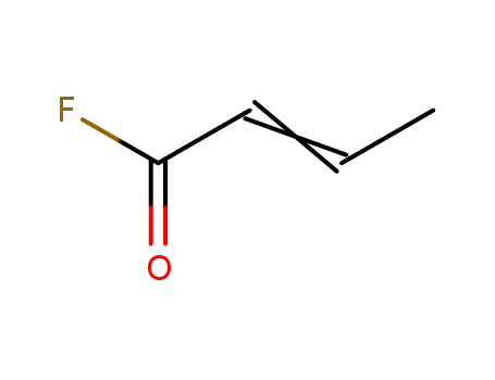 Molecular Structure of 691-48-5 (2-Butenoyl fluoride)