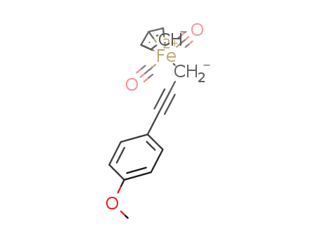 cyclopentadienyl(3-(4-methoxy)phenyl-2-propynyl)dicarbonyliron