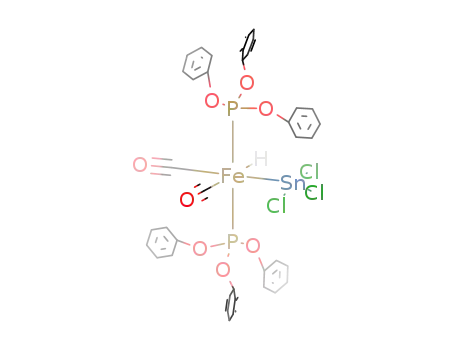 cis-(CO)2(P(OPh)3)2Fe(H)SnCl<sub>3</sub>