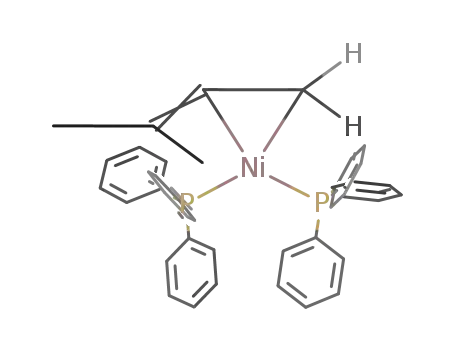 C<sub>5</sub>H<sub>8</sub>Ni(P(C<sub>6</sub>H<sub>5</sub>)3)2