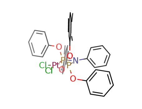 cis-{PtCl<sub>2</sub>(C<sub>6</sub>H<sub>5</sub>N(P(OPh)2)2)}